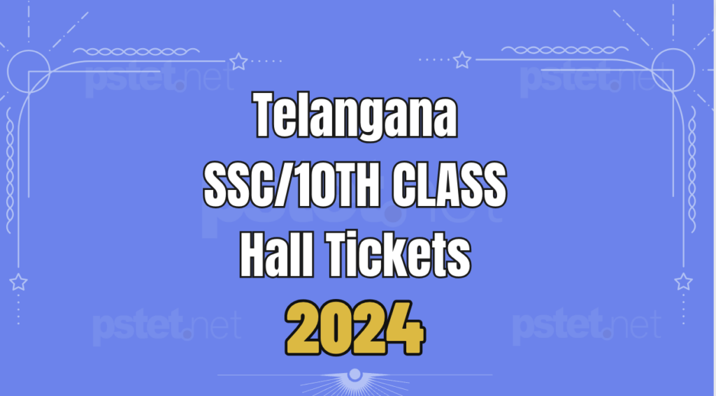 ts ssc hall tickets 2024