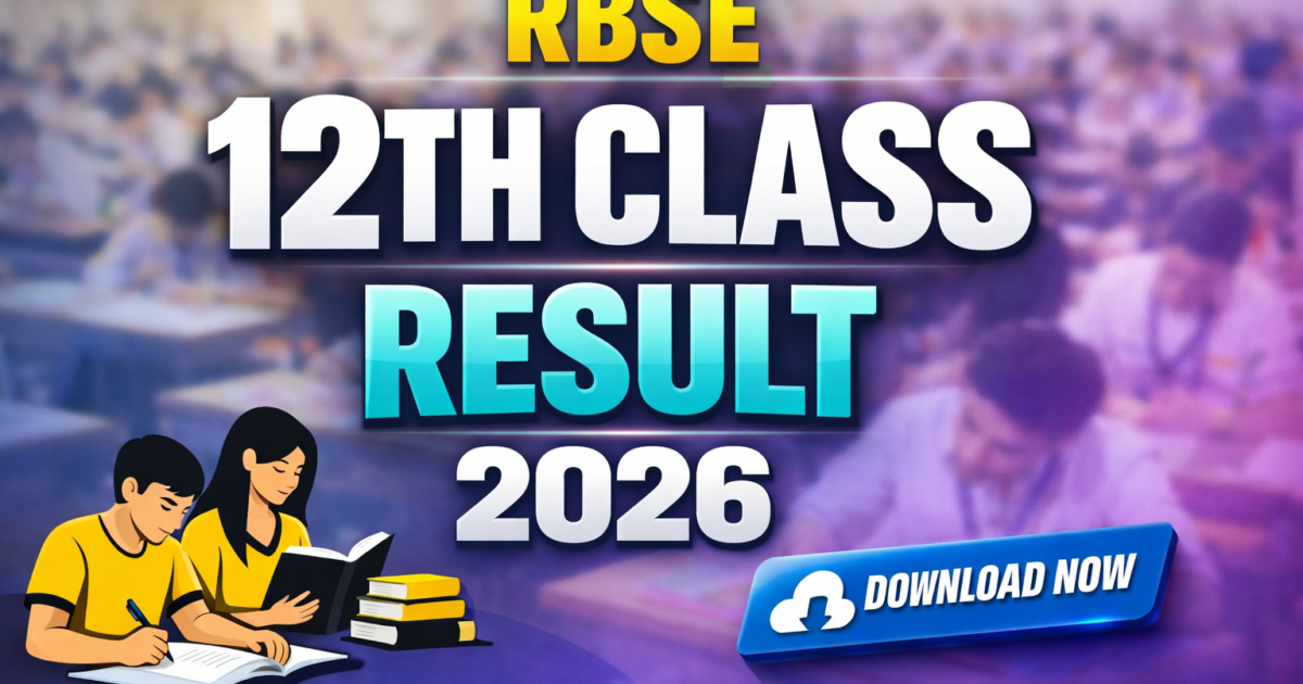 12th class result 2026 rbse out – 96.23% pass, check @ rajeduboard.rajasthan.gov.in