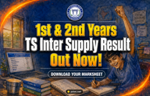 TS Inter Supplementary Result 2026 OUT: TGBIE IPASE 1st & 2nd Year Marks Memo Released at tgbie.cgg.gov.in on June 11